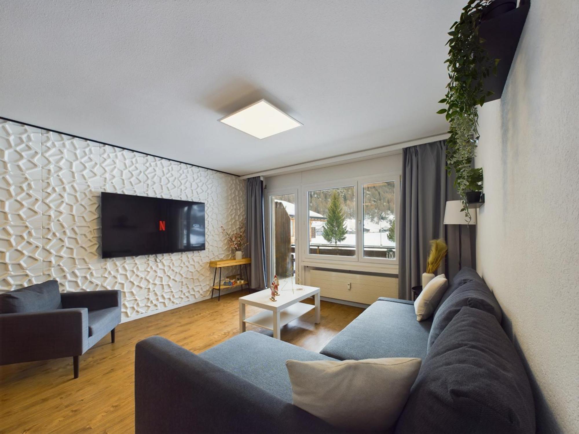 Mountain Magic Apartment For 6 Near Zermatt With Parking! Tasch Ngoại thất bức ảnh